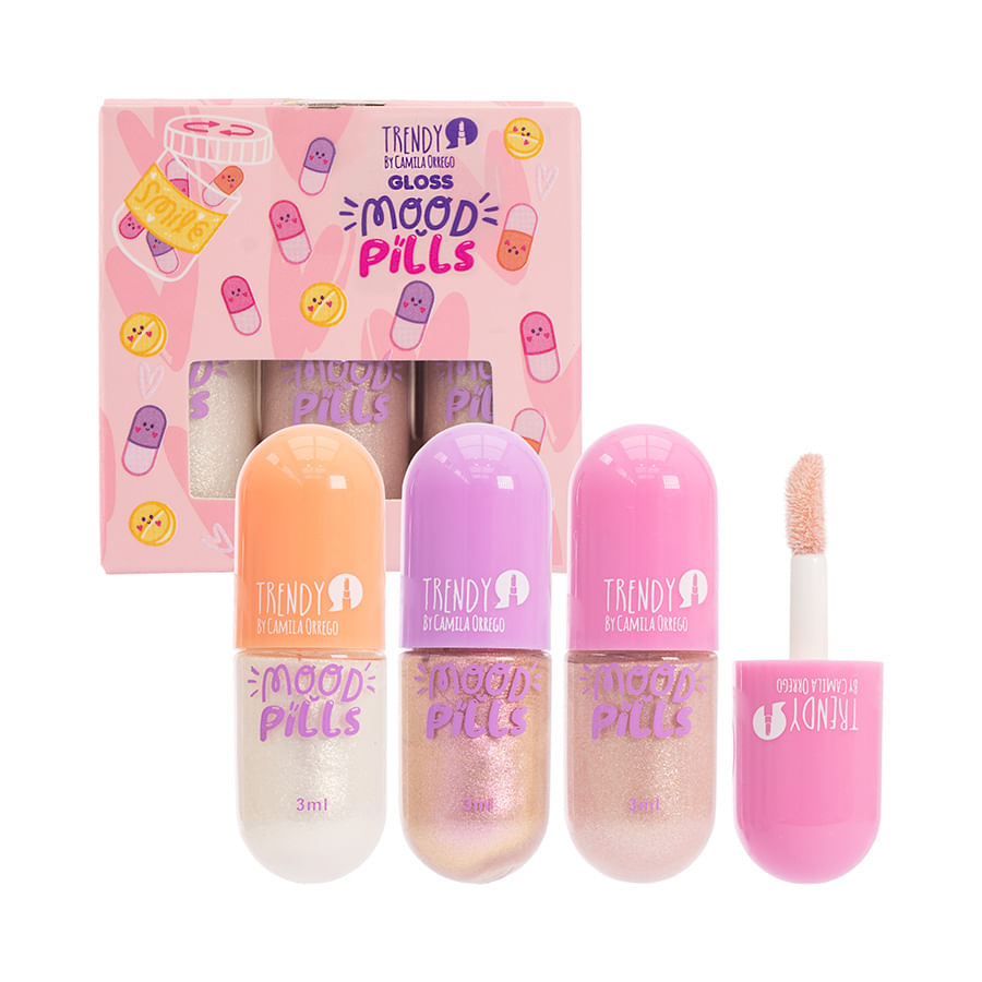Kit x3 Gloss Mood Pills Trendy | Bella Forever